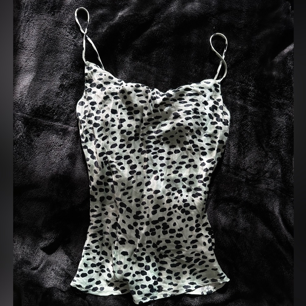 Zara Satin Tank Top